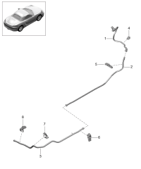 99135557102-PORSCHE CAYENNE VACUUM LINE