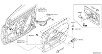 809001CT0D-Garnish assy-front door, rh