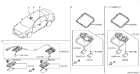 264602DR0A-LAMP ASSY, MAP