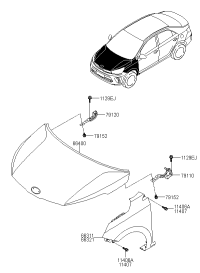 66311H7000-Panel-fender, lh