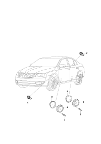 5ED035411A-Speaker sub-assy