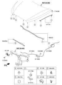81130QD000-LATCH ASSY HOOD
