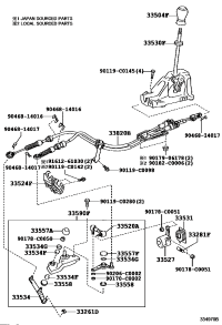 3350412640C1-KNOB SUB-ASSY SHIFT