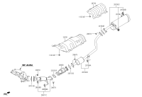 286102X000-MUFFLER ASSY-FRT