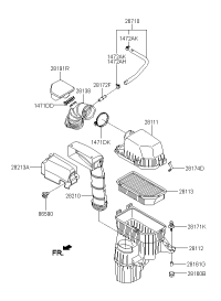 281382K300-HOSE-AIR INTAKE