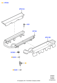 BR3Z9F593B-NOZZLE ASSY