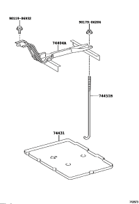 7440448100-CLAMP SUB-ASSY, BATTERY