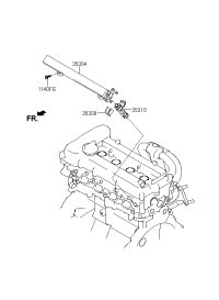353102B000-INJECTOR ASSY-FUEL