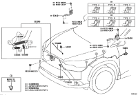 534100A180-HINGE ASSY, HOOD, RH