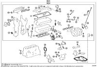 04111F2171-GASKET KIT, ENGINE OVERHAUL