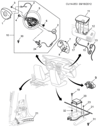 9037303-Sab assy-steering wheel