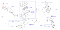 165769Y400-AIR DUCT D23T,QR25DE