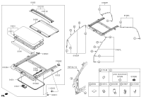 81600D0000PJB-PANORAMA ROOF ASSY