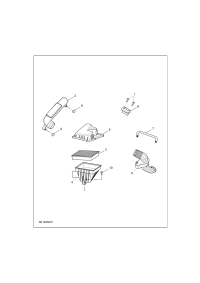 C00085321-ELEMENT, AIR CLEANER ATK412