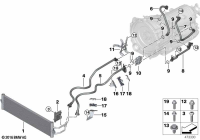 17228602407-Hose assy-oil cooling fr