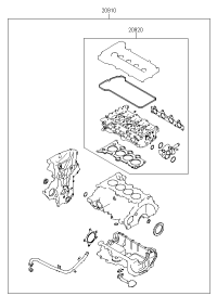 209102BB01-GASKET KIT-ENGINE OVERHAUL