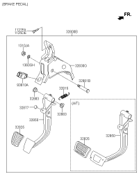 32800H2100-PEDAL ASSY-BRAKE