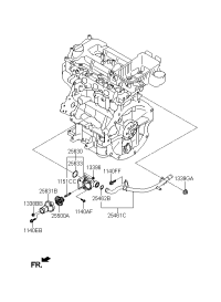 2545003500-PIPE ASSY-HEATER