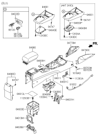 846551Z000G2-INDICATOR ASSY-SHIFT LEVER
