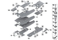 51757276181-UNDERBODY PANELLING LH/F10/F11