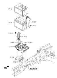 37180A1010-Sensor assy., battery