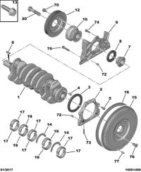 9810086180-CRANKSHAFT ASSY