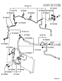 MR958131-HOSE,AC COMPR DISCHARGE