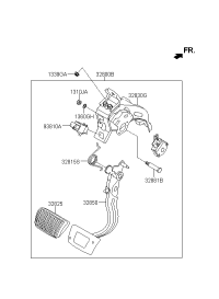 32800E5100-PEDAL ASSY-BRAKE