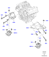 LR014106-TIE ROD,FRT CENTRE