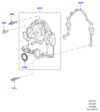 4046702-GASKET,W.PUMP INLET