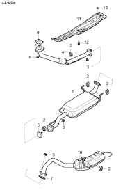 287643E100-GASKET-O/F TO TIMING CASE W272