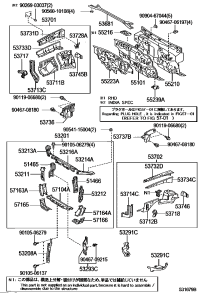 5370133131-APRON SUB-ASSY, FRONT FENDER, RH