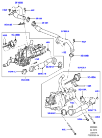 LR020549-GASKET,W.PUMP INLET