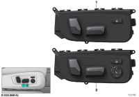 61319390117-Switch, seat adj