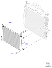 LR018707-BOLTRR SUSP STABILIZER