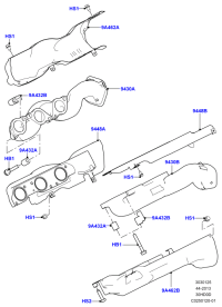 LR052348-GASKET,W.PUMP INLET