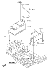 371803N500-Sensor assy., battery