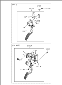 327003K200-PEDAL ASSY-ACCELERATOR