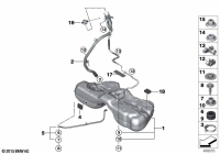 16117411799-Plastic fuel tank