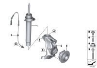 31316873738-SHOCK ABSORBER B4 FR X5/X6/E70