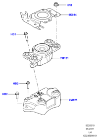 LR024742-BRACKET,HARNESS