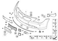 51117115710-Primed Performance aerodynamic kit f