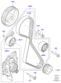 LR001251-SPROCKET-CAMSHAFT