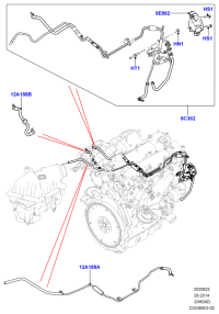 LR059929-HOSE ASSY-EGR COOLER,OUT