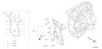 13500ED50A-Cover assy-front, eng