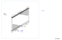21460ED500-RADIATOR ASSY