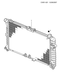 5475809-Radiator, (16mm canister)