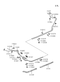 313362C200-HOSE-FUEL RETURN RR