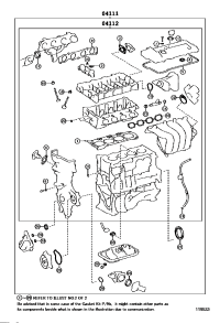 0411137481-GASKET KIT, ENGINE OVERHAUL