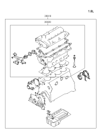 2091023D10-GASKET KIT-ENGINE OVERHAUL